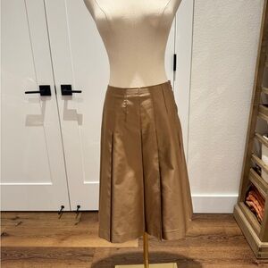 (SOLD) Vintage Prada A-Line Skirt in Rich Brown